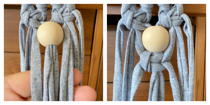 homemade macramé teething rings - My French Twist