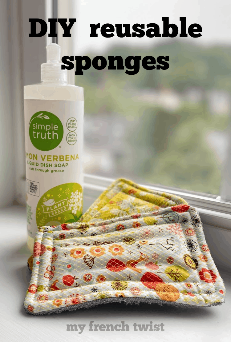 How to make reusable sponges