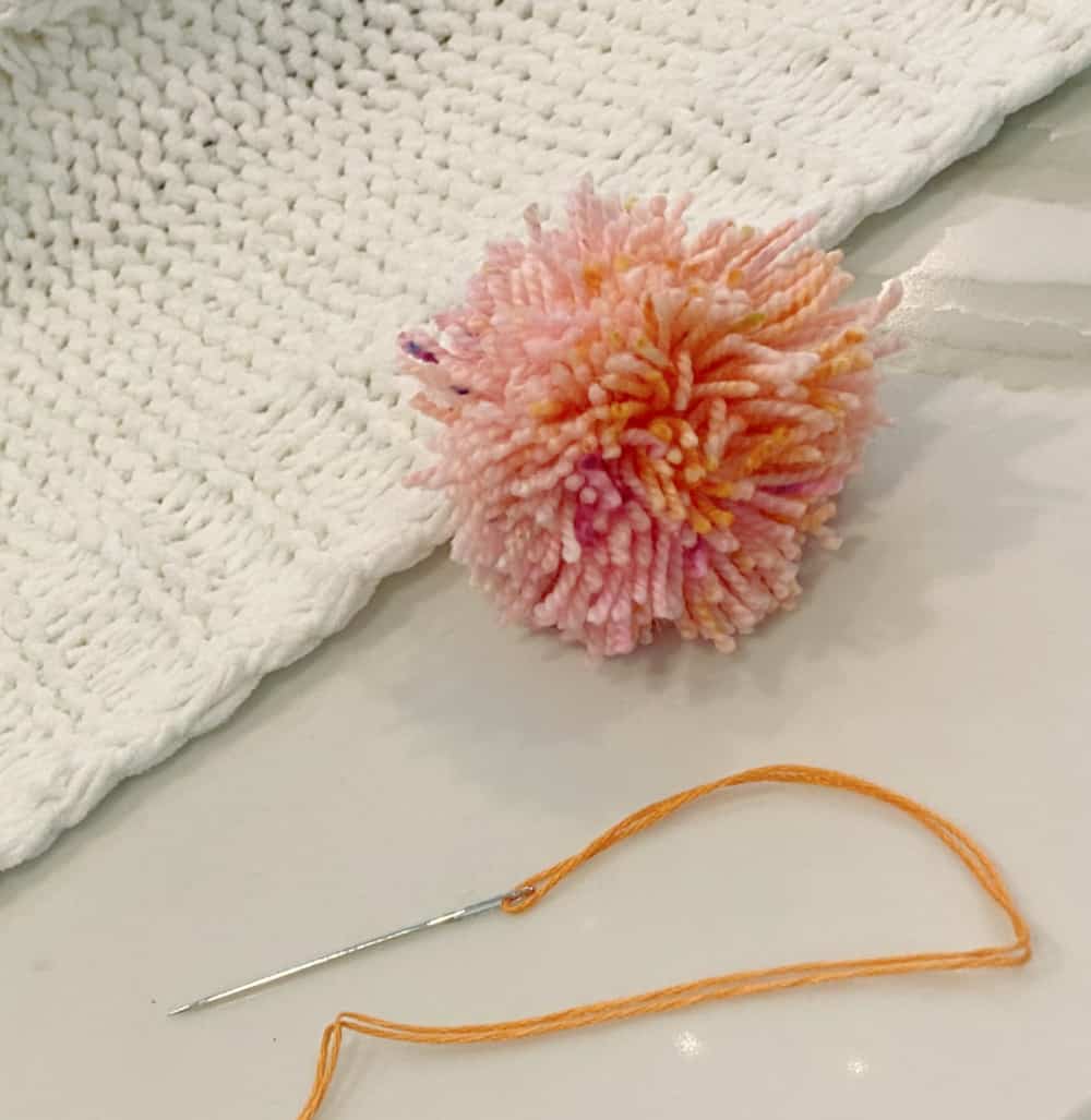 1skein DIY Pom Pom Yarn