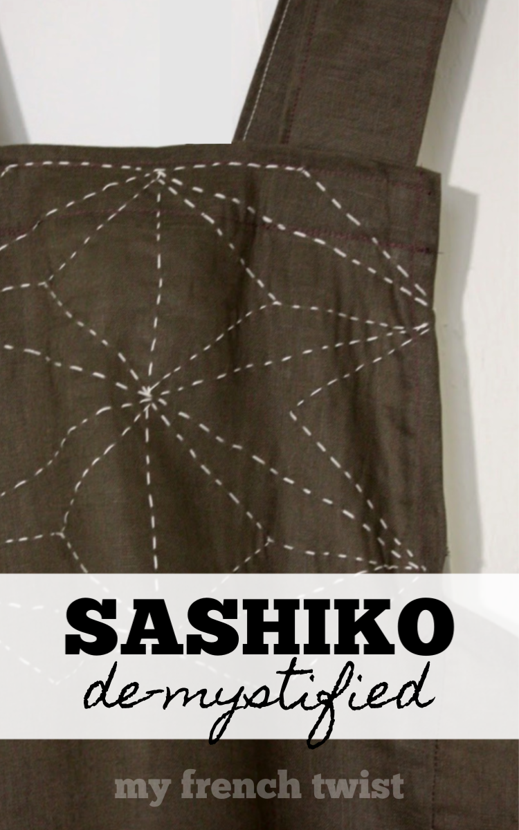 New to sashiko wondering how to prevent loose stitches like this? : r/ sashiko