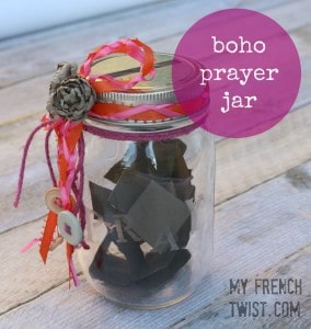 made - boho prayer jar - My French Twist