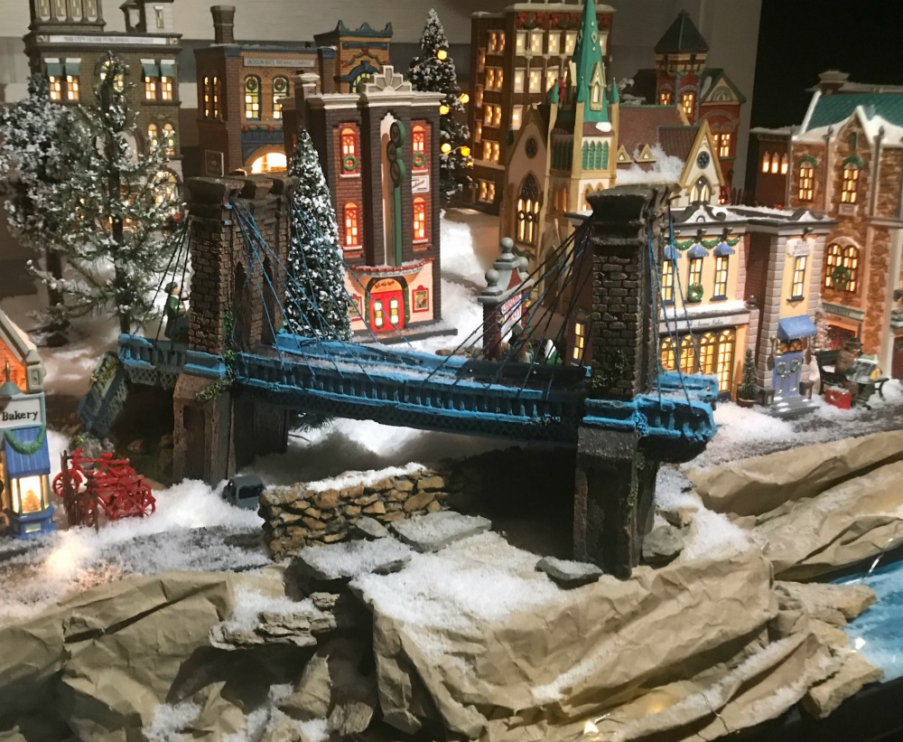 Photo Gallery of Villages with Lemax Mountains and Figurines: Christmas  Village Displays
