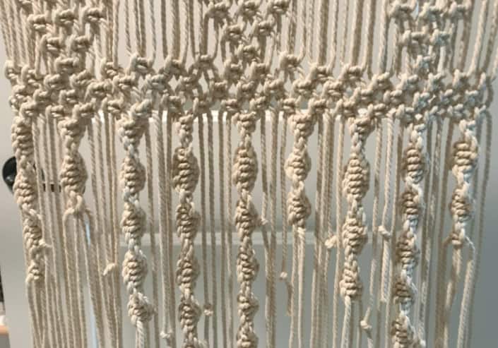 dip dyed macrame wall hanging - My French Twist