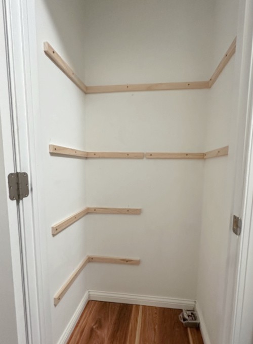 diy closet shelves - My French Twist